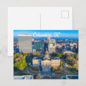 Columbia, South Carolina Briefkaart (Voorkant / Achterkant)