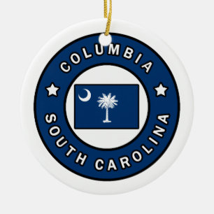 Columbia South Carolina Keramisch Ornament