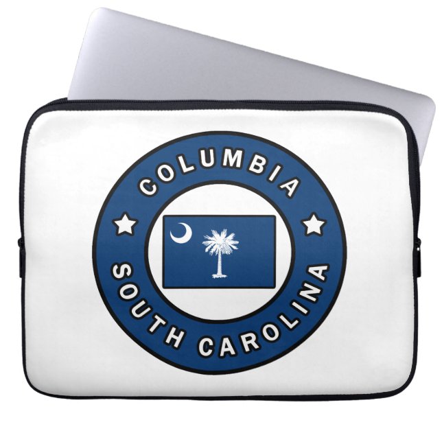 Columbia South Carolina Laptop Sleeve (Voorkant)