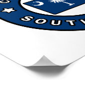 Columbia South Carolina Poster (Hoek)
