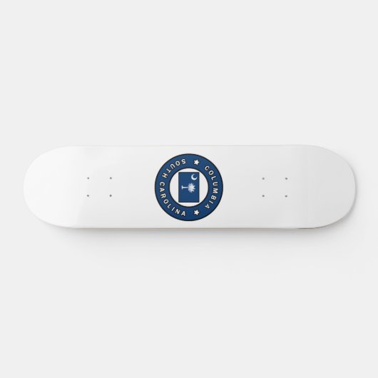 Columbia South Carolina Skateboard (Horizontaal)