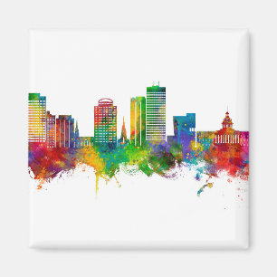 Columbia South Carolina Skyline Magneet