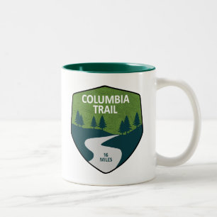Columbia Trail New Jersey Tweekleurige Koffiemok