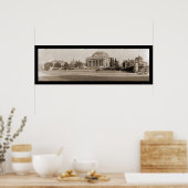 Columbia University NY Foto 1909 Poster (Keuken)