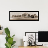 Columbia University NY Foto 1909 Poster (Thuiskantoor)