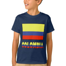 Columbia Vlag & Naam Rand