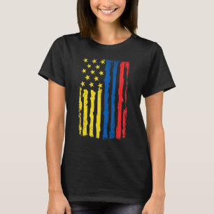 Columbian American Pride Amerikaanse vlag Columbia T-shirt