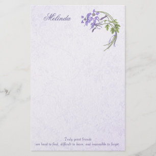 Columbine Bouquet Stationery Briefpapier