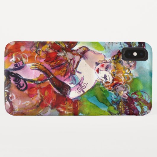 COLUMBINE / Venetiaanse Masquerade Night Case-Mate iPhone Case (Achterkant (horizontaal))