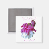 Columbine Wedding Magnet om te personaliseren Magneet (Voorkant / Achterkant)