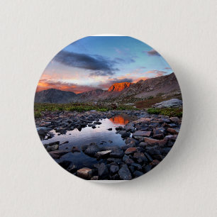 Columbinebekken - Weminuche Wilderness - Colorado Ronde Button 5,7 Cm