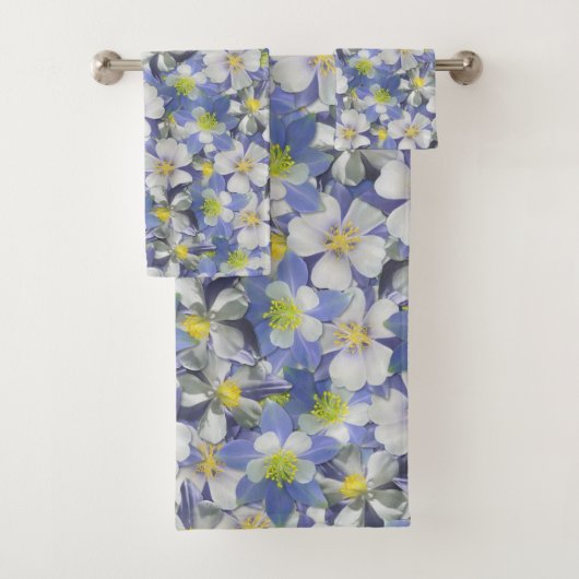 Columbines Motif sans couture (En situation)