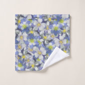 Columbines Motif sans couture (Gant de toilette)
