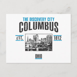 Columbus Briefkaart