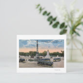 Columbus Circle & 8th Ave. Briefkaart (Staand voorkant)