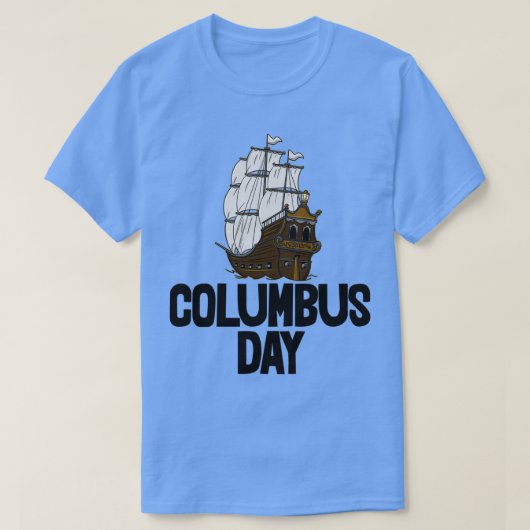 Columbus Dag 1 T-shirt (Design voorkant)