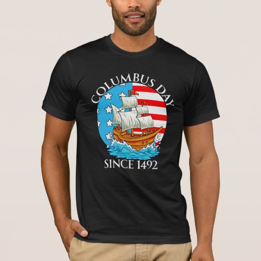Columbus dag 2024 t-shirt (Voorkant)