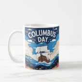 Columbus dag cadeau koffiemok (Links)
