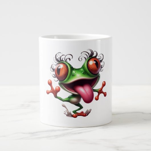 Columbus Day Crazy Frog Mug (Devant)