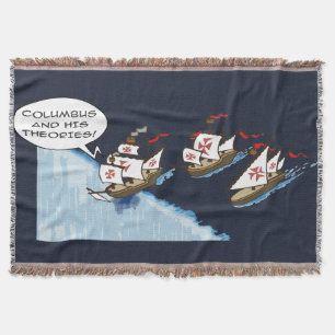 Columbus en zijn theorieën deken