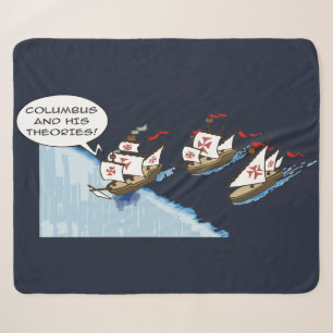 Columbus en zijn theorieën sherpa deken