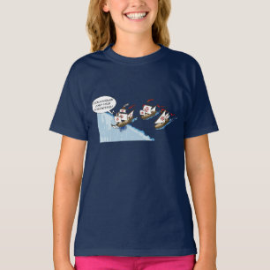 Columbus en zijn theorieën t-shirt