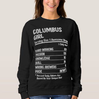 Columbus Girl Trui