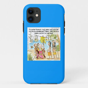 Columbus Immigre En Amérique Funny iPhone 5 Coque