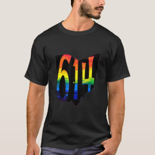 Columbus Ohio 614 Pride T-shirt