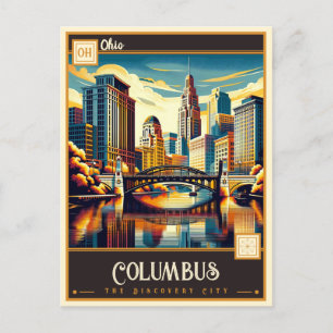 Columbus, Ohio    Briefkaart