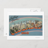 Columbus, Ohio - Grote letterscènes 2 Briefkaart (Voorkant / Achterkant)