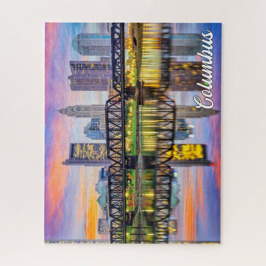 Columbus, Ohio Legpuzzel (Verticaal)