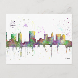 COLUMBUS, OHIO SKYLINE BRIEFKAART