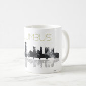 COLUMBUS, OHIO SKYLINE KOFFIEMOK (Voorkant rechts)