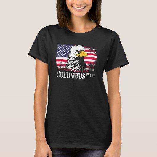 Columbus Ohio T-shirt (Voorkant)