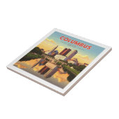 Columbus Ohio Tegeltje (Zijkant)