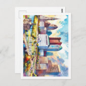 Columbus Ohio Verenigde Staten Famous Place waterv Briefkaart (Voorkant / Achterkant)