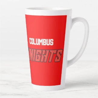 Columbus Ridders Red Latte Mok