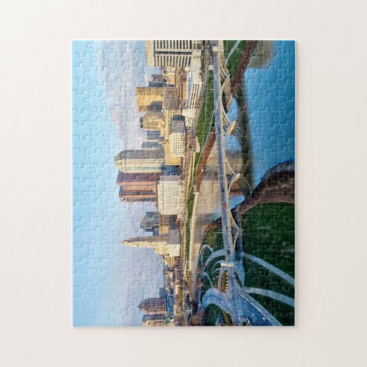 Columbus Skyline Puzzle Legpuzzel (Verticaal)