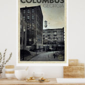  Columbus Travel Poster (Keuken)