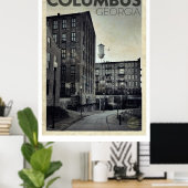  Columbus Travel Poster (Thuiskantoor)