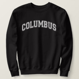 COLUMBUS University-stijl trui Amerika College