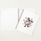 Columbus Voetbal Vintage Gravure Shirt Ontwerp_1 Planner (Display)