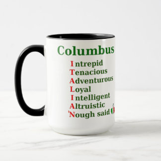 Columbus was ITALIAN Mok