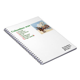 Columbus was ITALIAN Notitieboek