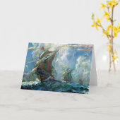 Columbusdag Kaart (Gele Bloem)