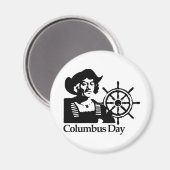 Columbusdag Magneet (Voorkant / Achterkant)