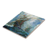 Columbusdag Tegeltje (Zijkant)