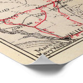 Colusa, Yolo, Napa, Butte, Yuba, Sutter, Solano Poster (Hoek)