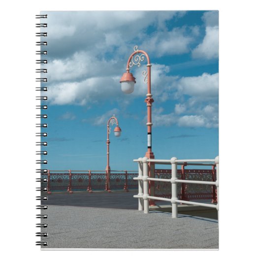 Colwyn Bay Pier Lamps Notitieboek (Voorkant)